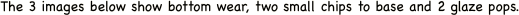 The 3 images below show